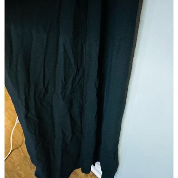 Derek Lam Women's Black Plunge Sleeveless Matte Jersey V-Neck Gown Dress Size 0 - Picture 12 of 14